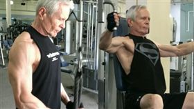 68歲的比爾練就一身健美身材，讓不少人驚呼。（圖／翻攝IG）