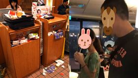 網美垃圾不分類被PO網 地點卻令網友砲火歪掉(右圖/翻攝自Dcard、左圖／示意圖，翻攝自PPT)