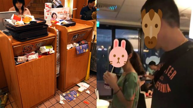 網美丟垃圾不分類　網友怒PO網公審
