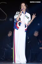 莫文蔚「hito流行音樂獎」表演彩排，這天正是Karen生日粉絲送上蛋糕及祝福，讓Karen度過難忘的生日。（記者邱榮吉/攝影） 