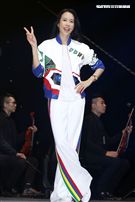 莫文蔚「hito流行音樂獎」表演彩排，這天正是Karen生日粉絲送上蛋糕及祝福，讓Karen度過難忘的生日。（記者邱榮吉/攝影） 