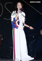 莫文蔚「hito流行音樂獎」表演彩排，這天正是Karen生日粉絲送上蛋糕及祝福，讓Karen度過難忘的生日。（記者邱榮吉/攝影） 