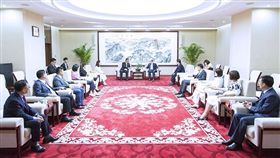 藍委赴陸談九二共識　網怒：叛國集團　圖／翻攝自中國國台辦官網