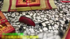 白沙屯三媽巡行西濱 轎撞石雕指示