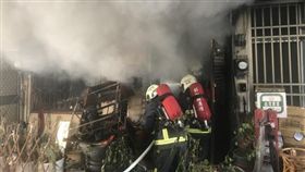 彰化,火警,獨居,火災,透天民宅,透天厝