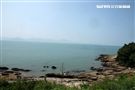 大膽島可清楚看見對岸廈門。（記者邱榮吉/大膽島拍攝）