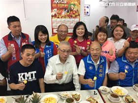 吳敦義南下為韓國瑜選情加溫，大平台
