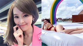 女主播,劉宜函,比基尼/翻攝自臉書