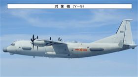 解放軍運-9電偵機(圖/翻攝自日本防衛省網站)