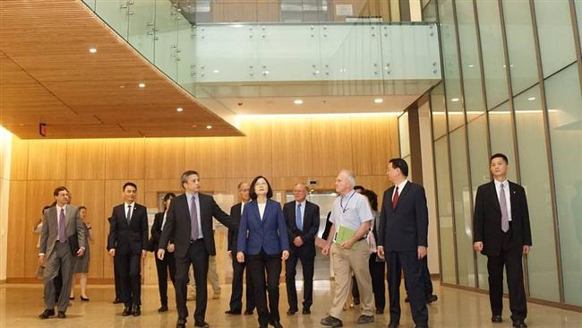 AIT新館落成　美高層官員可能訪台