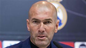 歐冠3連霸教頭席丹閃辭，切爾西密切追蹤。（圖／美聯社／達志影像）