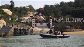 戰地秘境大膽島　7月26日開放登島遊覽金門大膽島（圖）被稱為是「離島中的離島」，金防部表示，目前仍在進行修繕工程中，預計7月26日試營運，將開放民眾登島遊覽。中央社記者游凱翔攝　107年6月3日