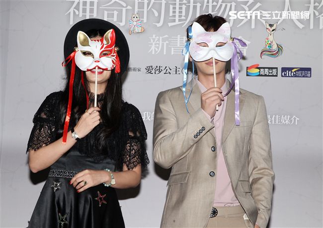 炎亞倫、愛莎公主聯手出擊文創、影視、設計、藝術潮牌。（記者邱榮吉/攝影）