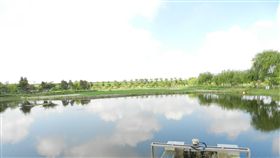 第五河川局在嘉義縣朴子市荷苞嶼排水改善工程。（圖／翻攝嘉義縣環境保護局）