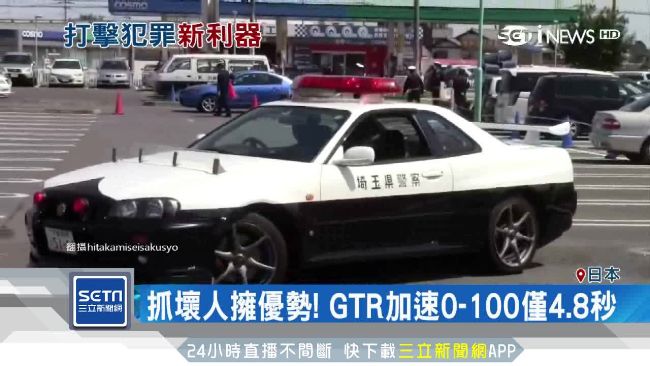 打擊罪犯利器！日警開東瀛戰神GTR