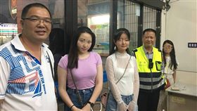 3名陸女學生錢花光坐派出所前獲幫助（圖／翻攝畫面）