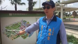 太糗！陳學聖轟農博燒錢　竟是去錯天