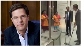 弄倒咖啡　荷蘭總理「自己彎腰善後」！一旁民眾鼓掌叫好
合成圖／翻攝自臉書、YouTube
荷蘭總理呂特（Mark Rutte）