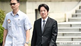 行政院長賴清德出席海地總統閱兵典禮。 （圖／記者林敬旻攝）