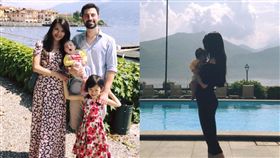 艾莉絲與老公馬培迪跟一雙兒女。（圖翻攝自臉書）