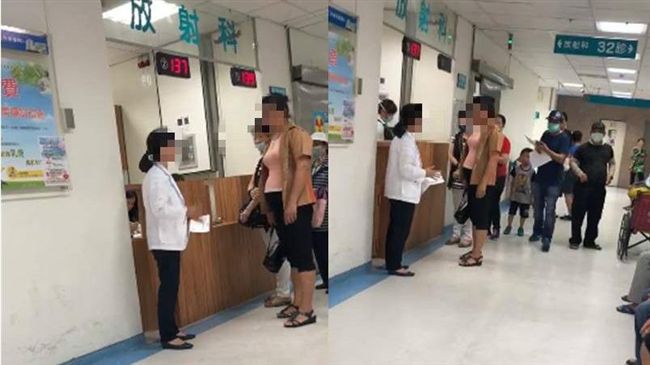 看病遲到被要求重排　大媽暴怒丟拖鞋