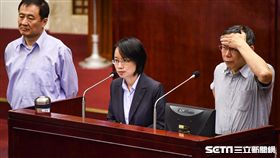 北農總經理吳音寧出席市議會總質詢。 （圖／記者林敬旻攝）