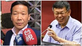 柯文哲、鍾小平／記者林敬旻、潘千詩攝影