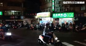 三重,圍觀,驅離,看熱鬧,封鎖線,（記者／游承霖攝影）