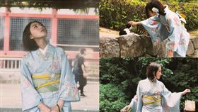 正妹穿和服逛街　大叔當她櫻花妹當面意淫：抓來強姦跑不掉
合成圖／翻攝自微博