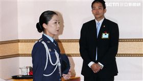 總統府女武官陳月芳。（記者邱榮吉/攝影）