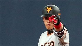 讀賣巨人台灣選手陽岱鋼。（圖／翻攝自讀賣巨人推特）