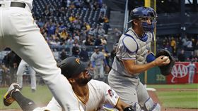 ▲洛杉磯道奇驚險擊敗匹茲堡海盜。（圖／美聯社／達志影像）