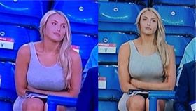 正妹,主持人,轉播,足球,俄羅斯,比賽,英格蘭,哥斯大黎加,Emma Louise Jones,巨乳　圖／翻攝自IG https://goo.gl/gjxj6W