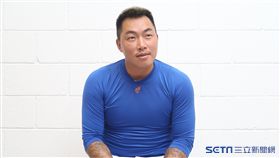 富邦悍將郭泓志。（圖／記者王怡翔攝）