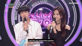 音樂銀行,防彈少年團,JIN,LABOUM,率濱／翻攝自KOCOWA TV YouTube