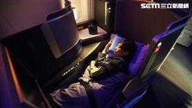 聯合航空商務艙,Polaris商務艙。（圖／記者簡佑庭攝）