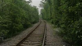 南京「愛情隧道」,鐵路　圖／翻攝自江寧公安在線微博