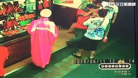 新北市,汐止,燒臘店,押走,糾紛,監視器（圖／翻攝畫面）