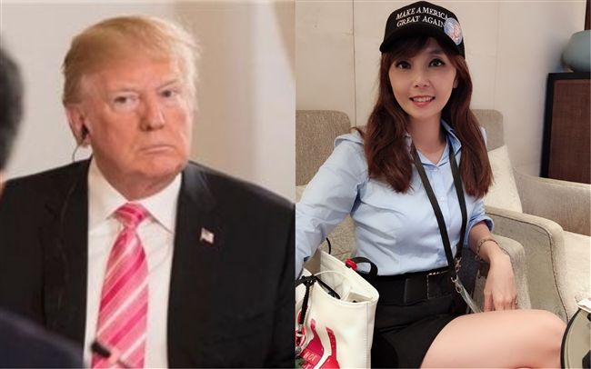 目睹川普94狂！美女主播對視被電暈