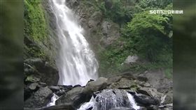 祕境變險境!涼山瀑布岩壁濕滑 遇颱恐沒命