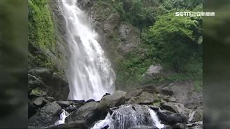 涼山瀑布岩壁濕滑　當心秘境變險境