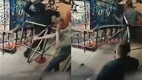 手榴彈,烏克蘭,蘇梅,夜店,襲擊,爆炸,蒙面,顧客,插銷 圖／翻攝自YouTube https://goo.gl/PvXr7G