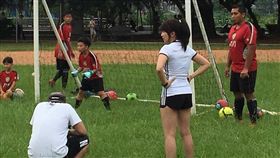 ▲三立新聞網與TFA台北外師足球體育學院合作拍攝。（圖／TFA提供）