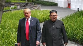 川金會,川普,金正恩（攝影／Kevin Lim／THE STRAITS TIMES）新加坡官方提供，僅供即時發布新聞用
