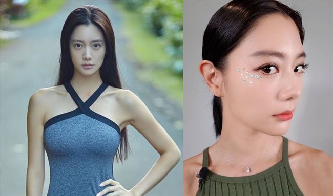 韓D奶女神悄訪台　化身吃貨狂嗑美食