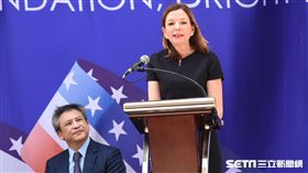 美國在台協會AIT入厝典禮，助理國務卿羅伊斯。 （圖／記者林敬旻攝）