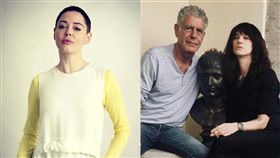 艾希亞阿基多,Asia Argento,蘿絲麥高文,Rose McGowan,安東尼波登,Anthony Bourdain,／翻攝自IG