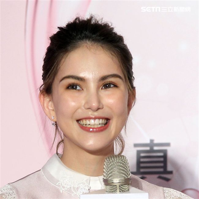 人妻昆凌分享產後如何補充蛋白質及保養。（記者邱榮吉/攝影）