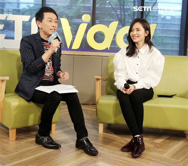 劉惜君安安大明星。（記者邱榮吉/攝影）