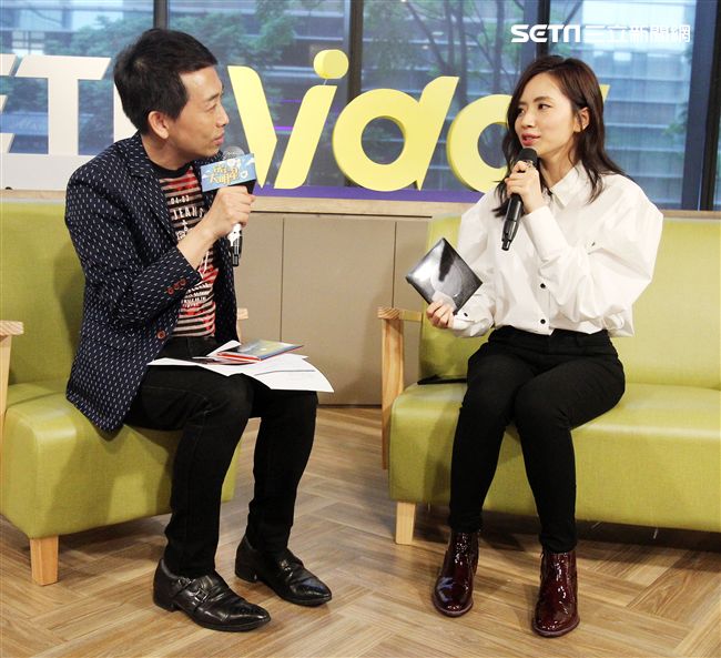 劉惜君安安大明星。（記者邱榮吉/攝影）